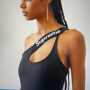 Supreme Asymmetric Bodysuit - Size medium